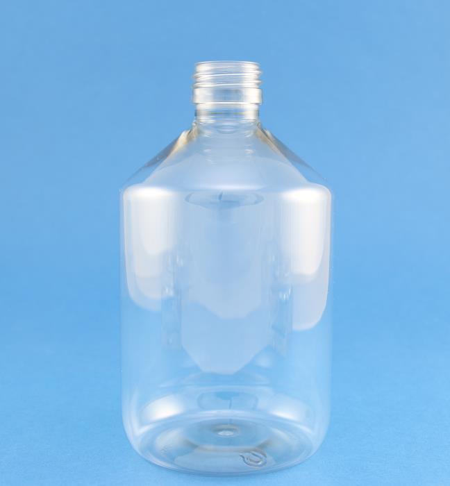 500ml Alpha Veral Bottle Clear PET 28mm Neck